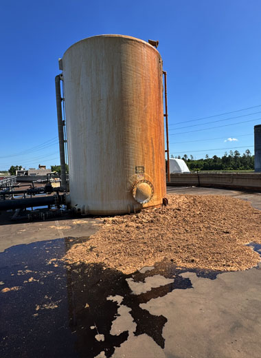leachate foam services